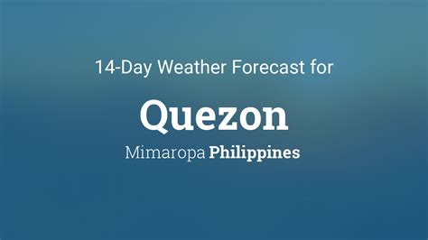 accuweather quezon city|Weather Tomorrow for Quezon City, Metropolitan Manila, .